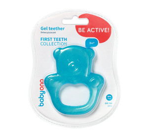 Прорезыватель BabyOno Мишка, охлаждающий